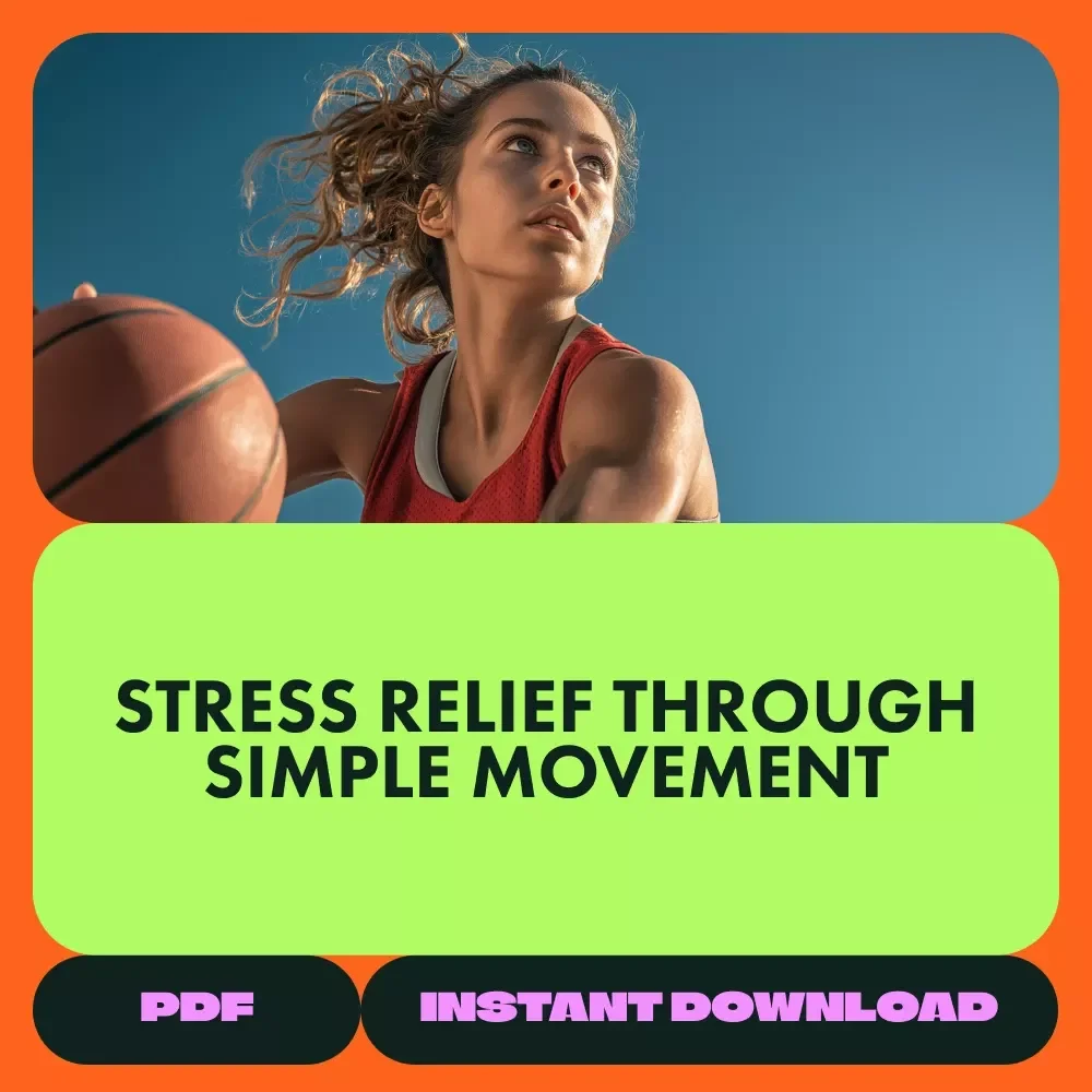 Stress-Free Workout Kit for Mind and Body - 3-in-1 Digital Download Bundle for Stress Reduction