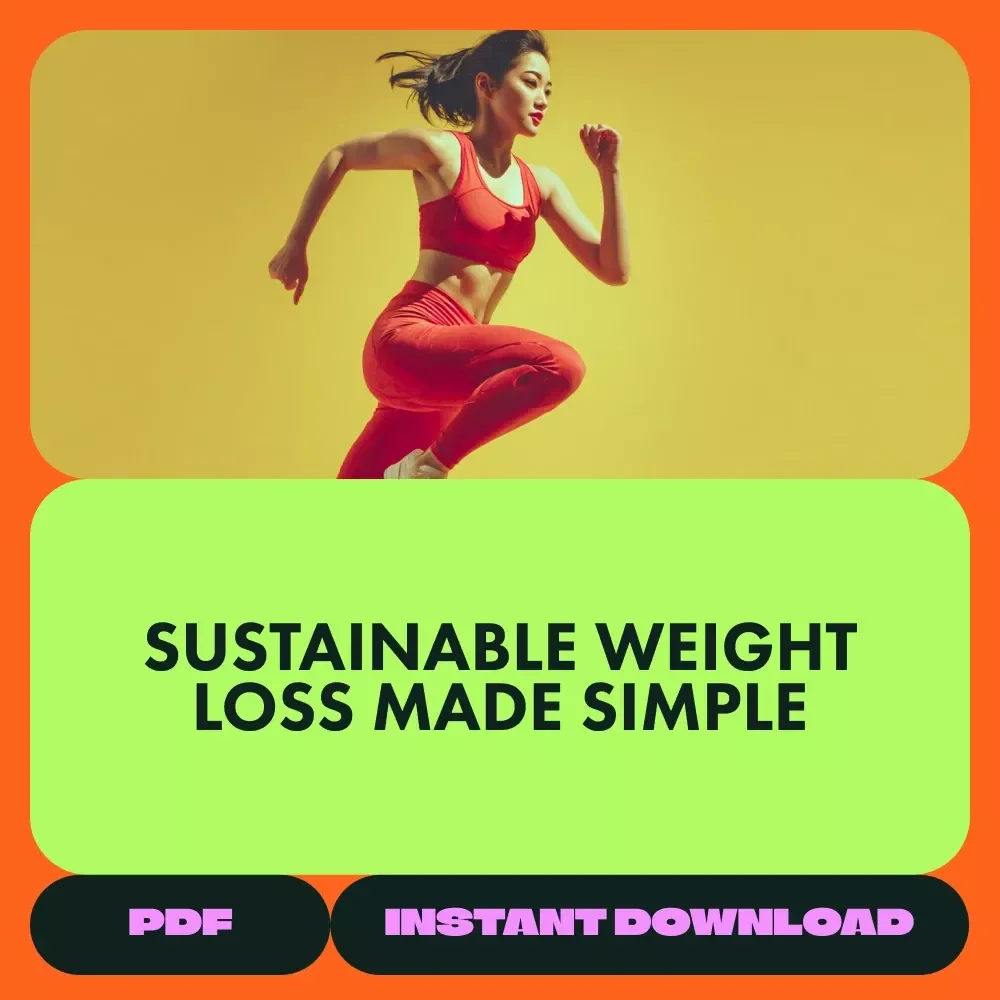 Long Term Weight Loss Pack: 4-in-1 Bundle to Lose Weight Sustainably