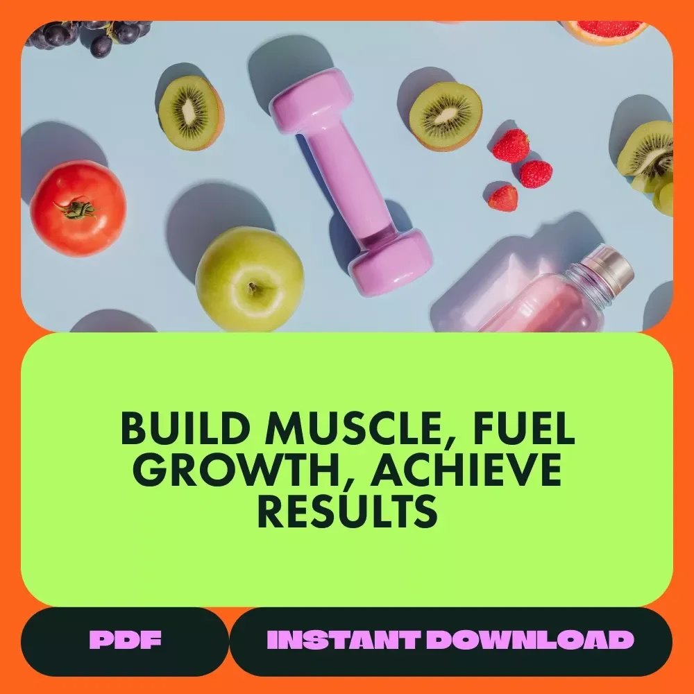 Fuel to Build Muscle Nutrition Kit - 4-in-1 Bundle for Healthy Diet and Muscle Gain