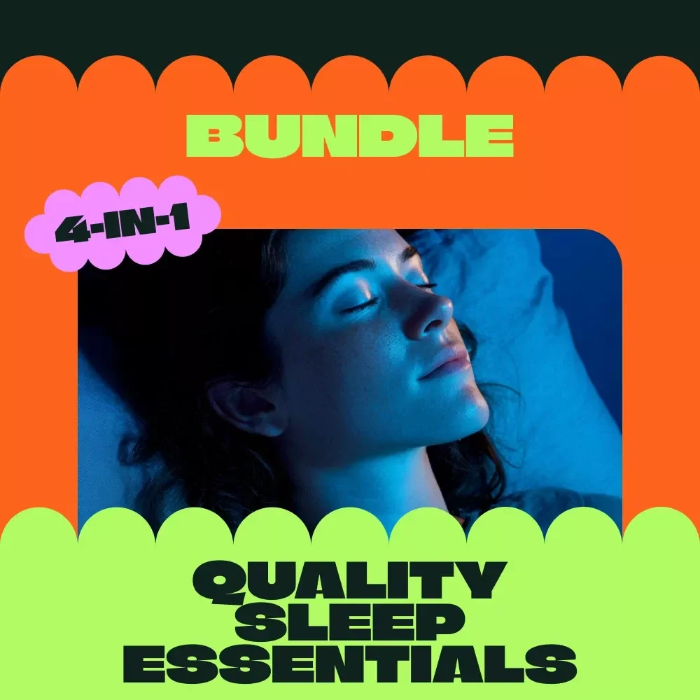 Quality Sleep Essentials Pack - 4-in-1 Bundle for Better Sleep Without Pills