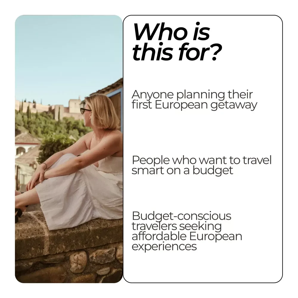 Discovering Europe the Affordable Way: 5-in-1 Bundle of Guides, eBooks & Checklists