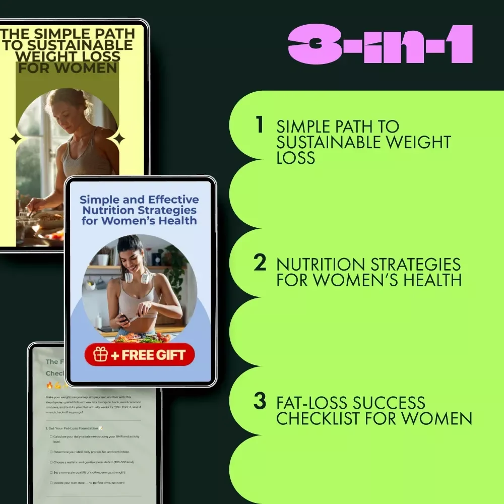 Women’s Weight Loss Diet Guide Bundle – The Best Diet for Weight Loss for Female