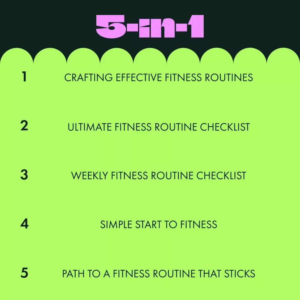 The Everyday Functional Fitness Program 5-in-1 Bundle: Guides, eBooks & Checklists for a Stronger You