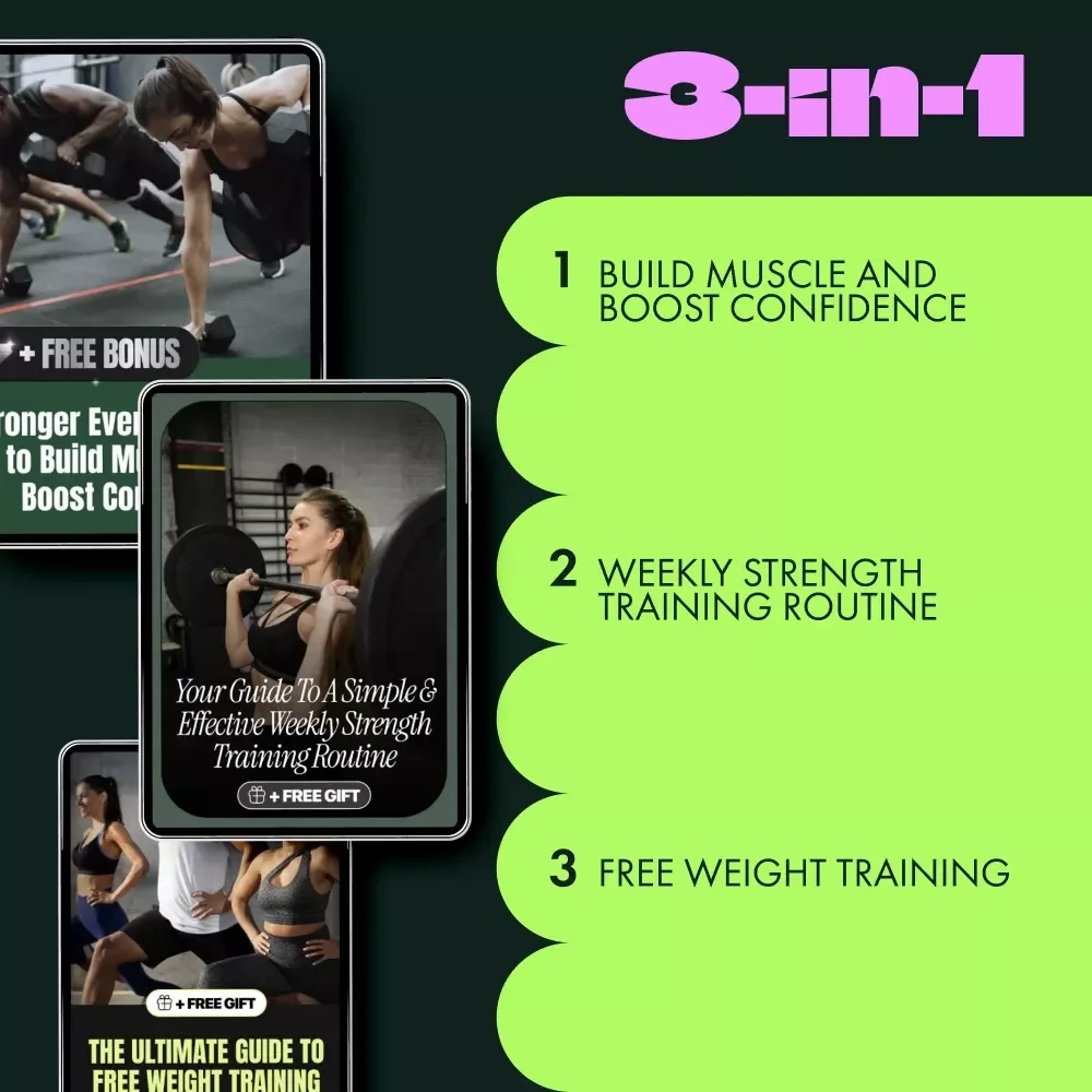 The Practical Weight Training Routine Bundle: 3-in-1 Guides for Building Muscle & Boosting Confidence