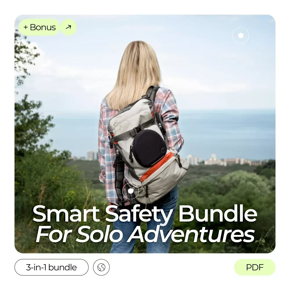 Smart Safety Bundle for Solo Adventures - 3-in-1 Digital Guide, eBook & Checklist