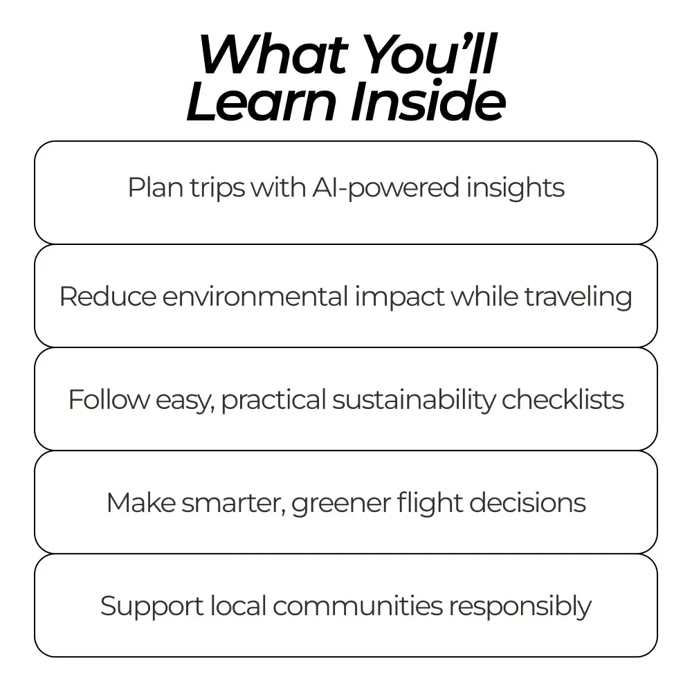 Your Bundle to Explore the World with Respect | Sustainable Travel Practices for Tourists