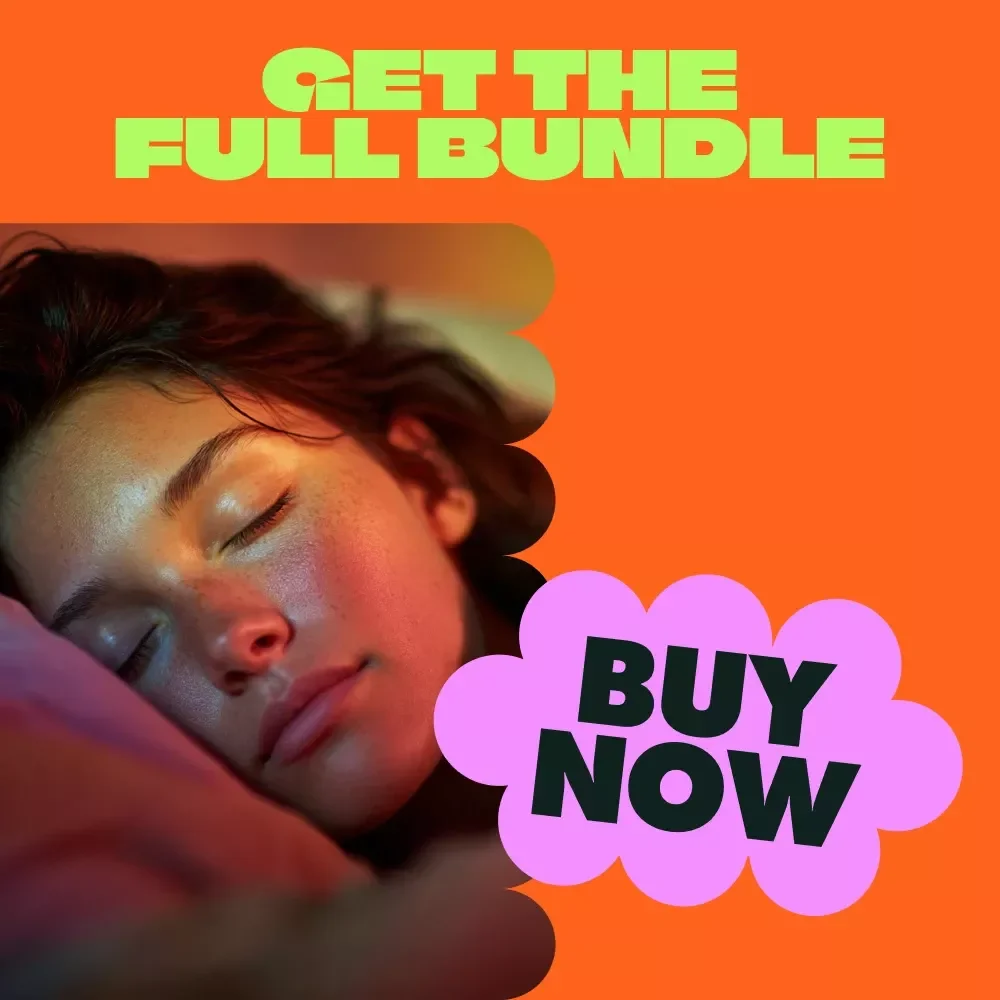 Sleep Better with Meditation Mastery Kit - 5-in-1 Bundle for Deep Restful Sleep