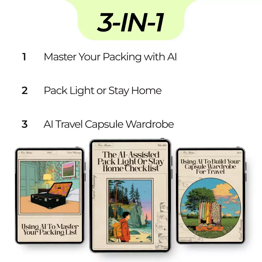 Never Forget a Thing The AI Packing System – How to Use AI for Travel Packing List