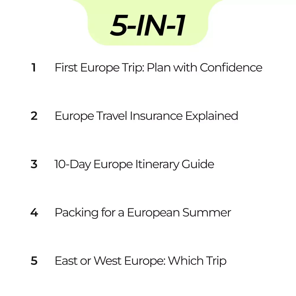 Planning System for Your First Europe Adventure – How to Plan a Trip to Europe for the First Time