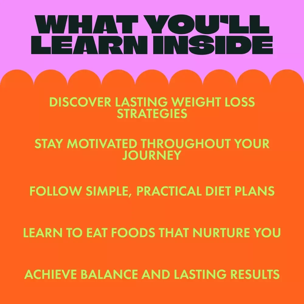 Long Term Weight Loss Pack: 4-in-1 Bundle to Lose Weight Sustainably