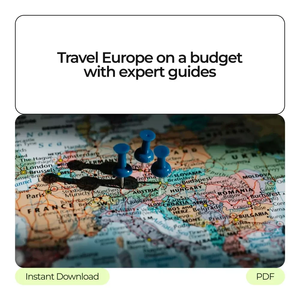 Your Toolkit to See More of Europe for Less: 3-in-1 Bundle for Budget Travelers