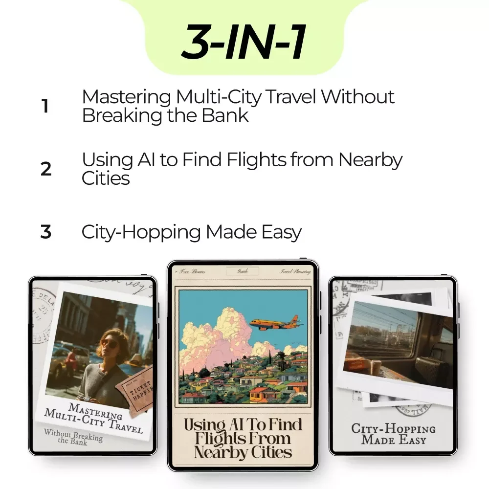 Embracing Many Cities with One Smart Budget - Multi-City Travel Planning Bundle
