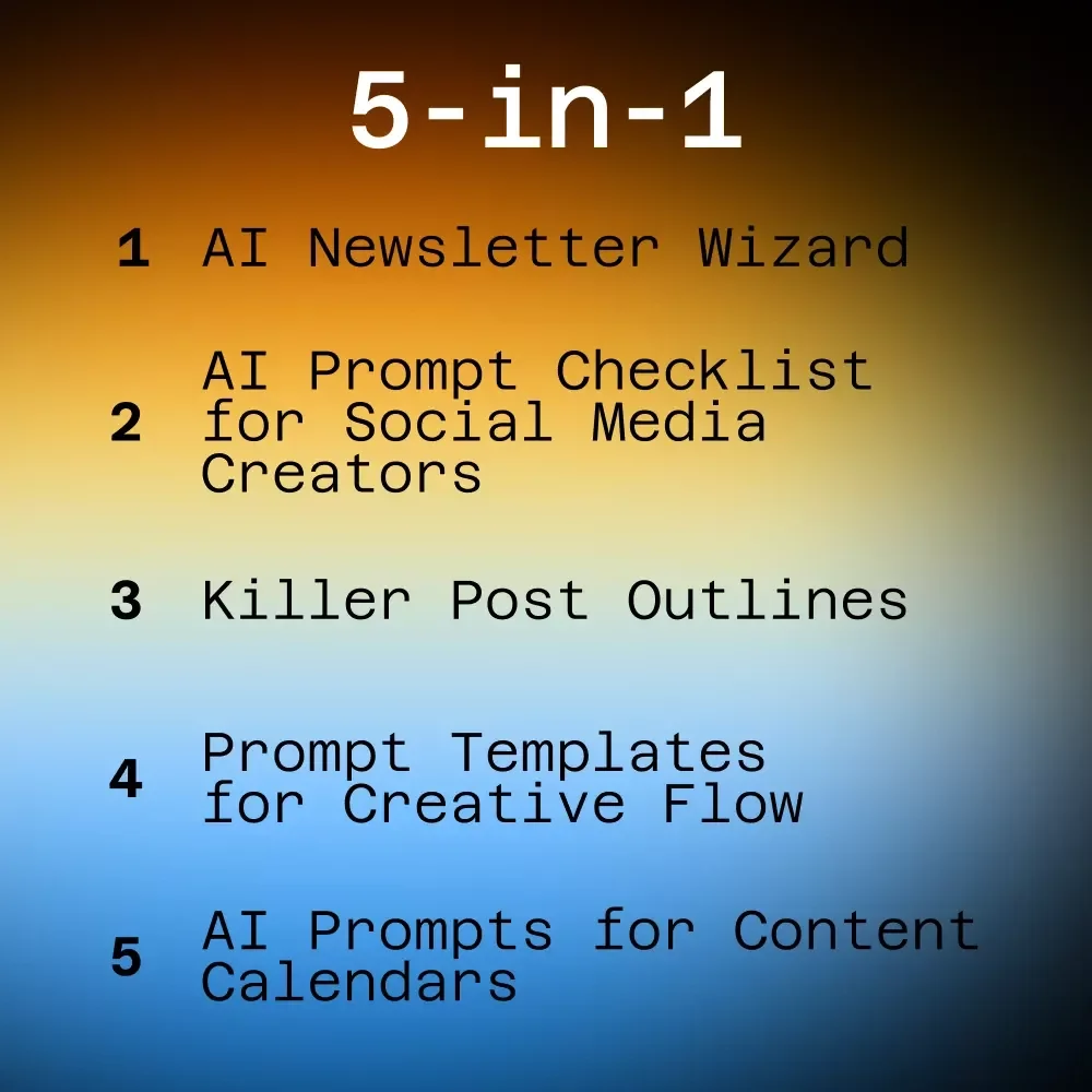 Content Strategy Bundle with AI-Guided Planning | 5-in-1 for content planning and scaling with ai