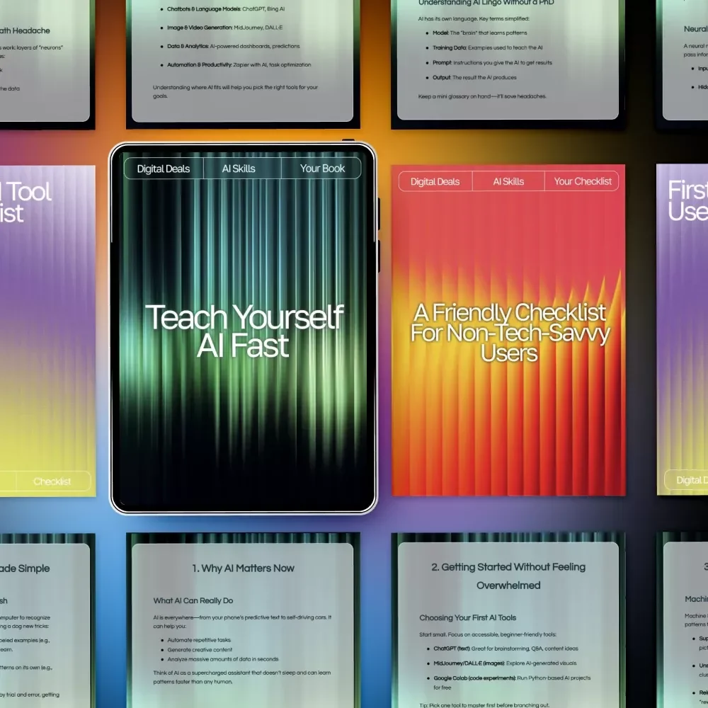 Practical AI Toolkit for Non-Technical Minds | using ai tools if you’re not tech-savvy