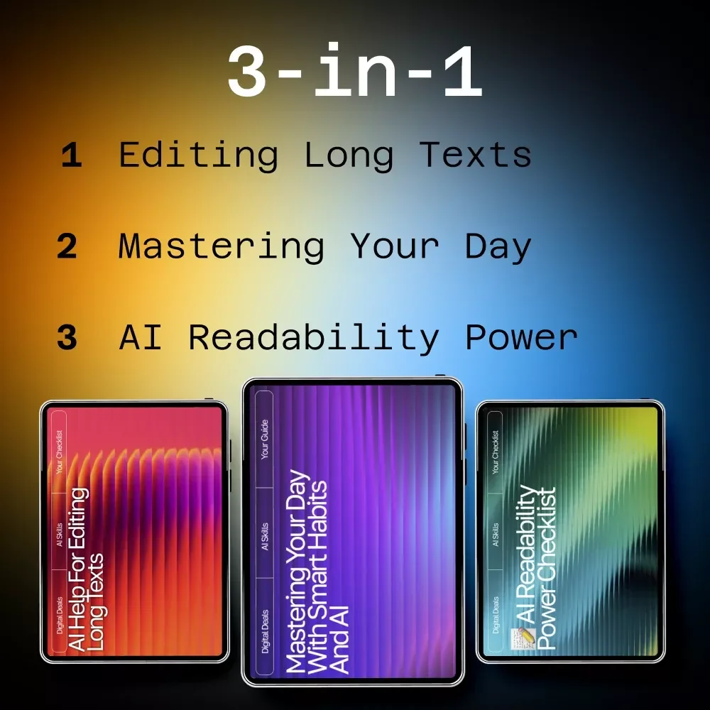 AI Drafting Toolkit for Serious Writers | 3-in-1 Bundle for Long-Form Content & Drafting