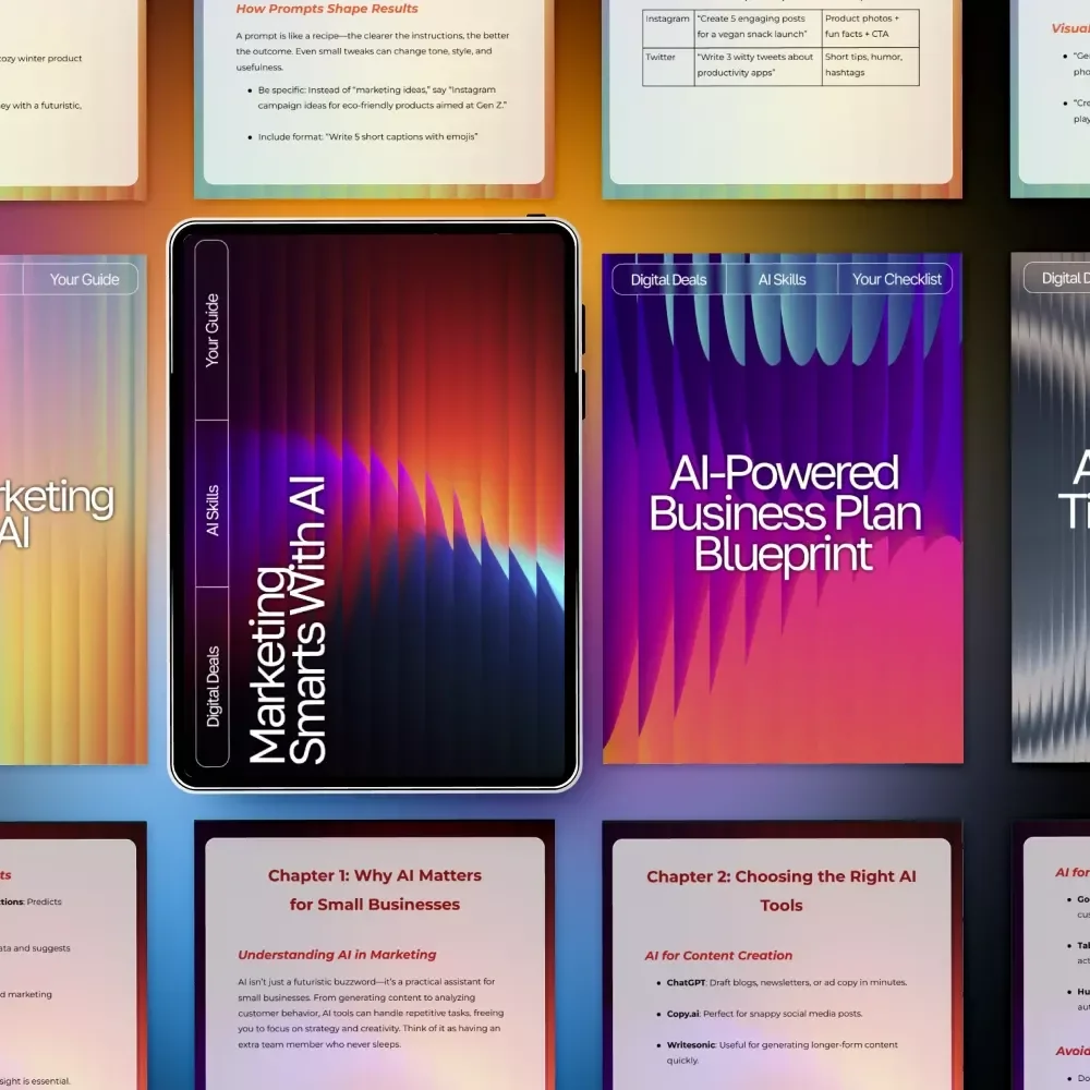 Business Builder Pack with AI Tools for Daily Marketing | AI Tools for Small Business and Marketing
