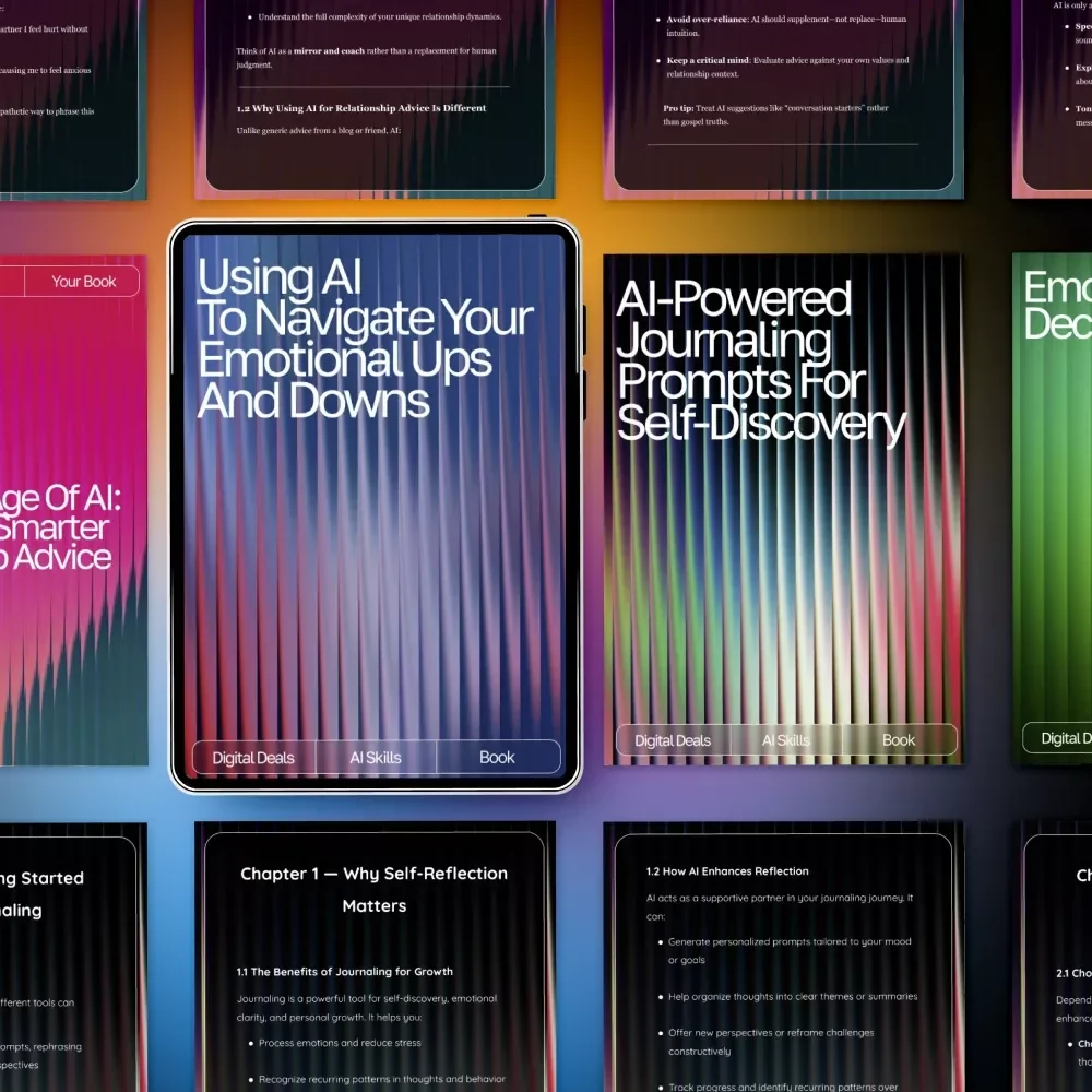 AI Emotional Clarity & Connection Pack | ai help for emotional and relationship guidance