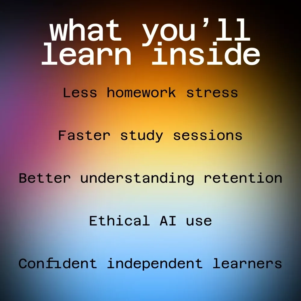 Homework Without Stress Bundle with AI | 4-in-1 Guides, ai support for studying and homework