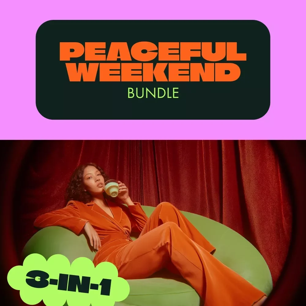 Relaxation Toolkit for a Peaceful Weekend: 3-in-1 Bundle - Zen Guides, eBooks & Checklists