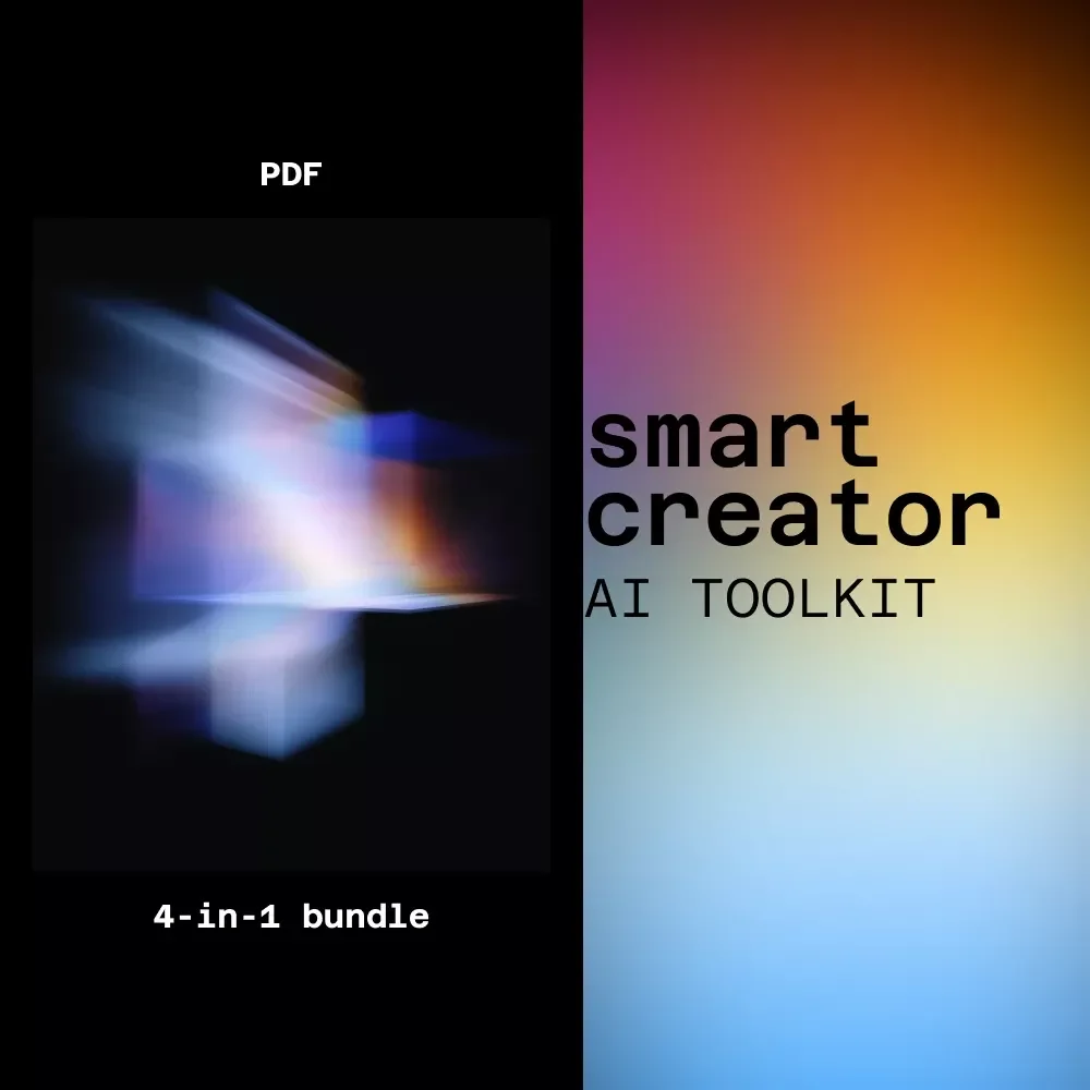 Smart Creator AI Toolkit – 4-in-1 Digital Bundle | AI Tools for Consistent Content Systems