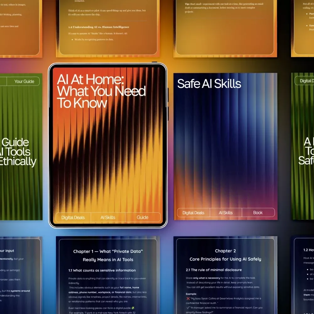 Your Essential Data Protection Bundle | 3-in-1 Guides for Protecting Personal Data When Using AI