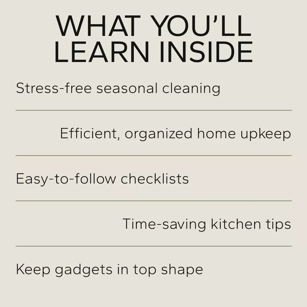 Seasonal Home Care Made Easy: 3-in-1 Bundle for Stress-Free Seasonal Cleaning