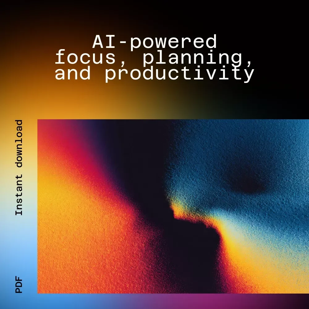 Business Focus Toolkit with AI Planning | 3-in-1 AI Productivity & Marketing Bundle