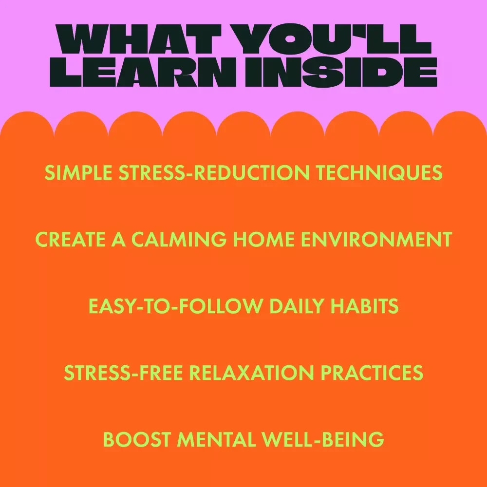 A Gentle Relaxation Kit for Calm Days at Home - 4-in-1 Bundle of Digital Guides, eBooks & Checklists