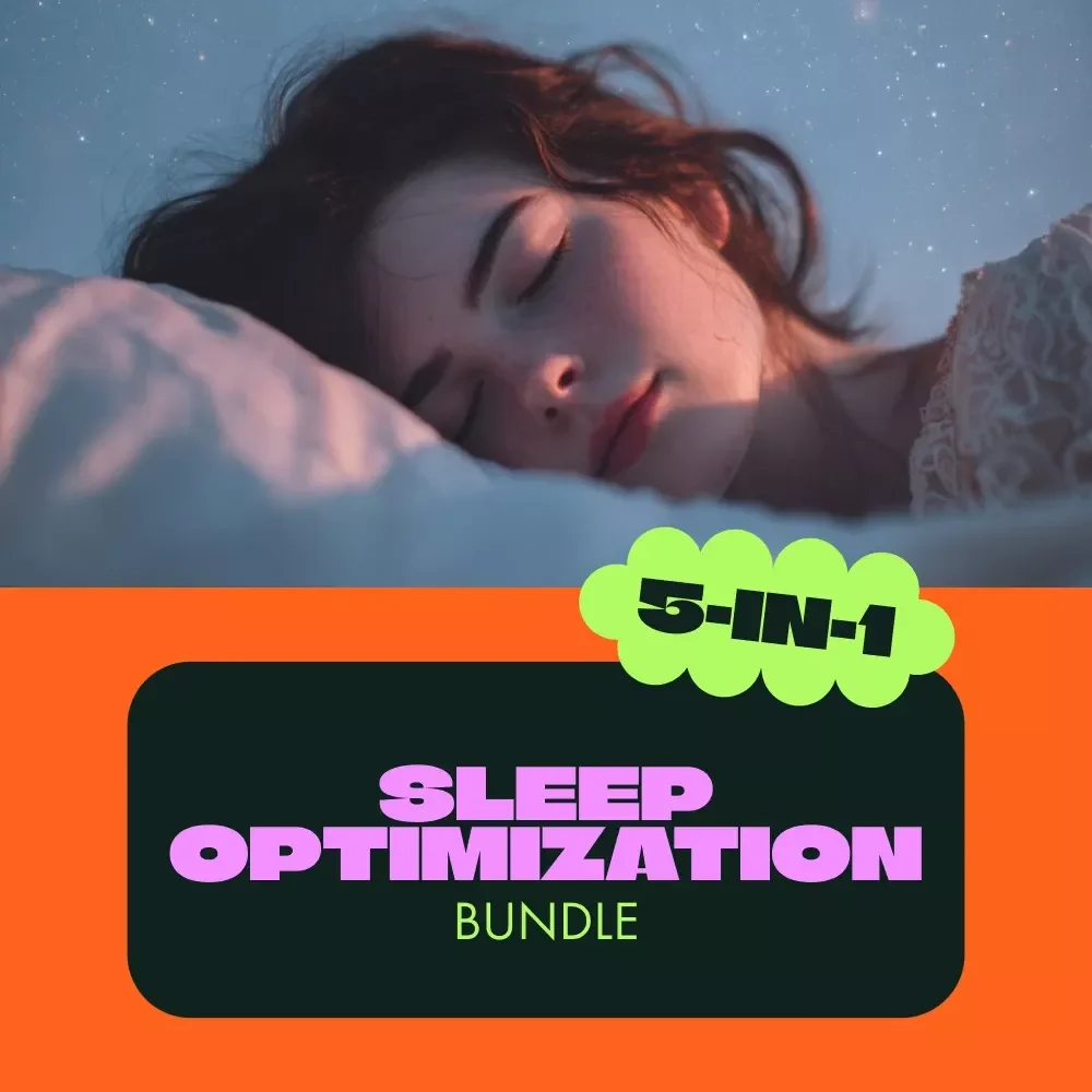 The Sleep Optimization Bundle for Better Rest – 5-in-1 Digital Downloads for Restful Sleep