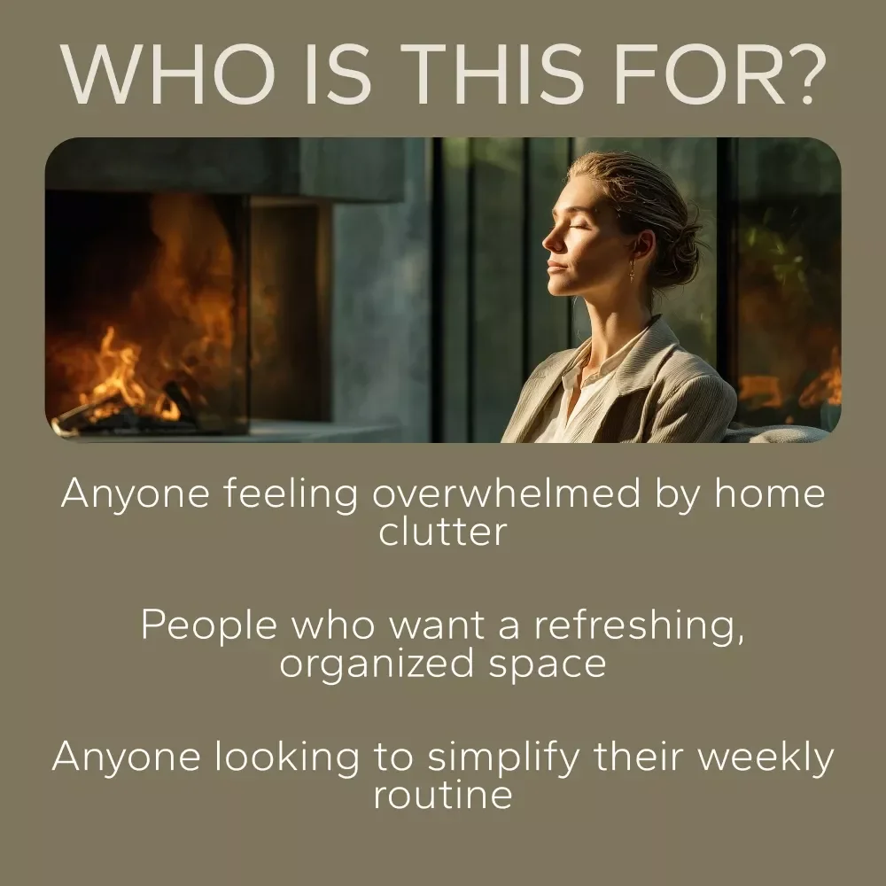 Weekly Home Reset with a Simple System: 3 in 1 Bundle of eBooks, Guides & Checklists