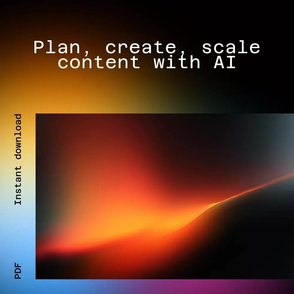 Content Strategy Bundle with AI-Guided Planning | 5-in-1 for content planning and scaling with ai