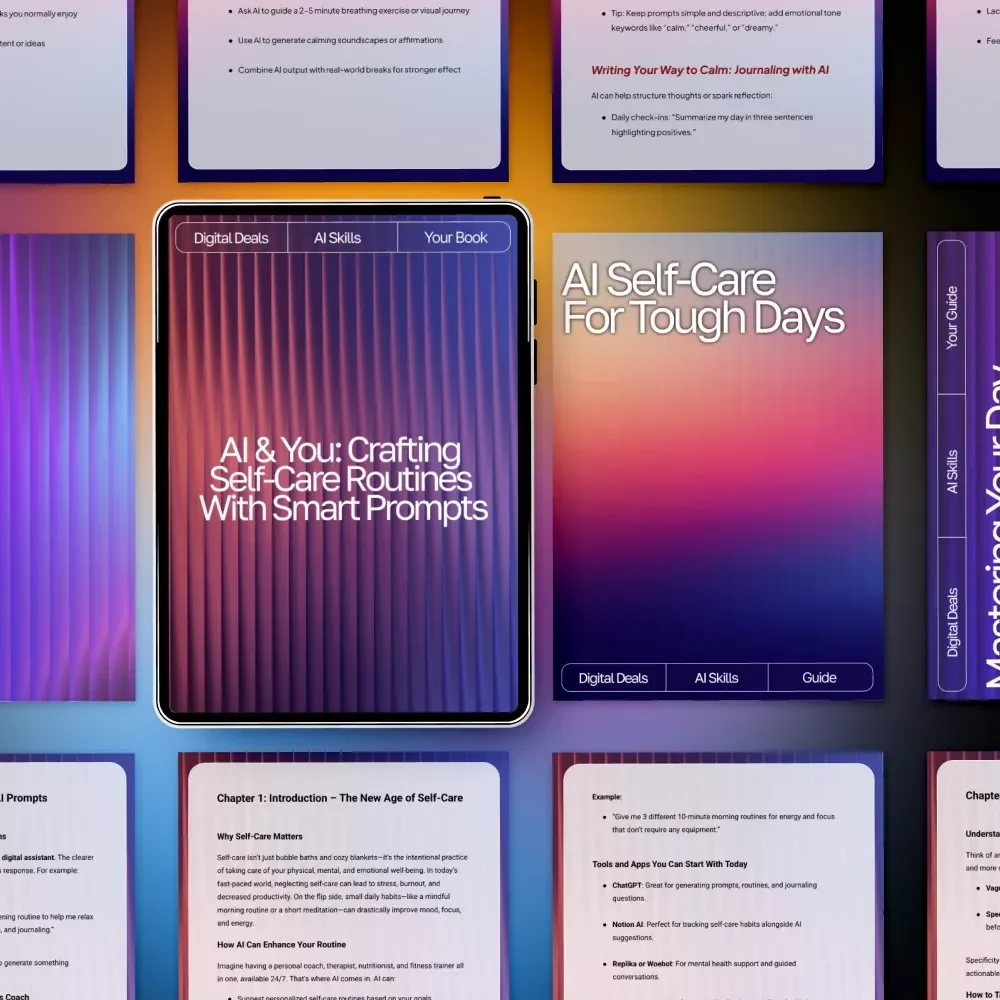 AI Self-Care Tracking Toolkit for Better Habits | 3-in-1 ai tools for personal care tracking