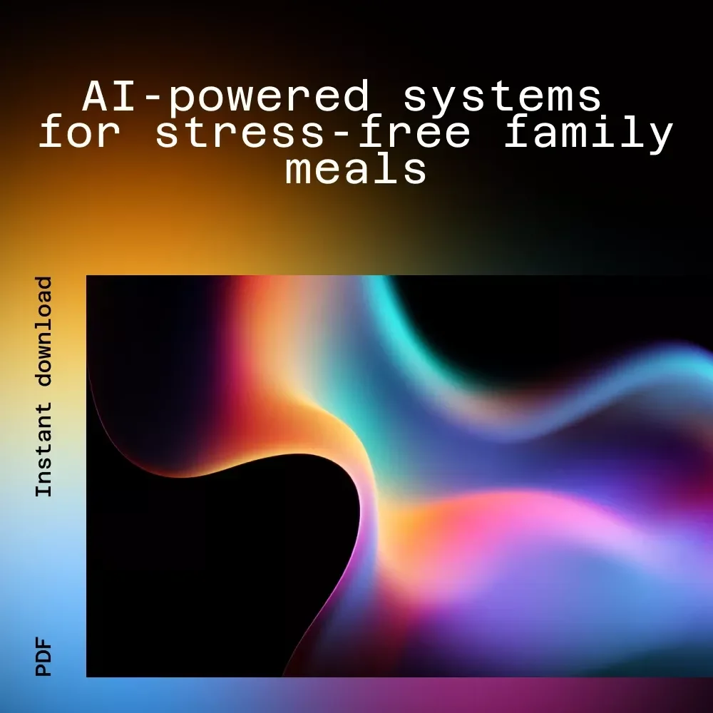 Fast and Simple Meals Pack with AI Planning | Family-Friendly & Time-Saving Meal Systems with AI