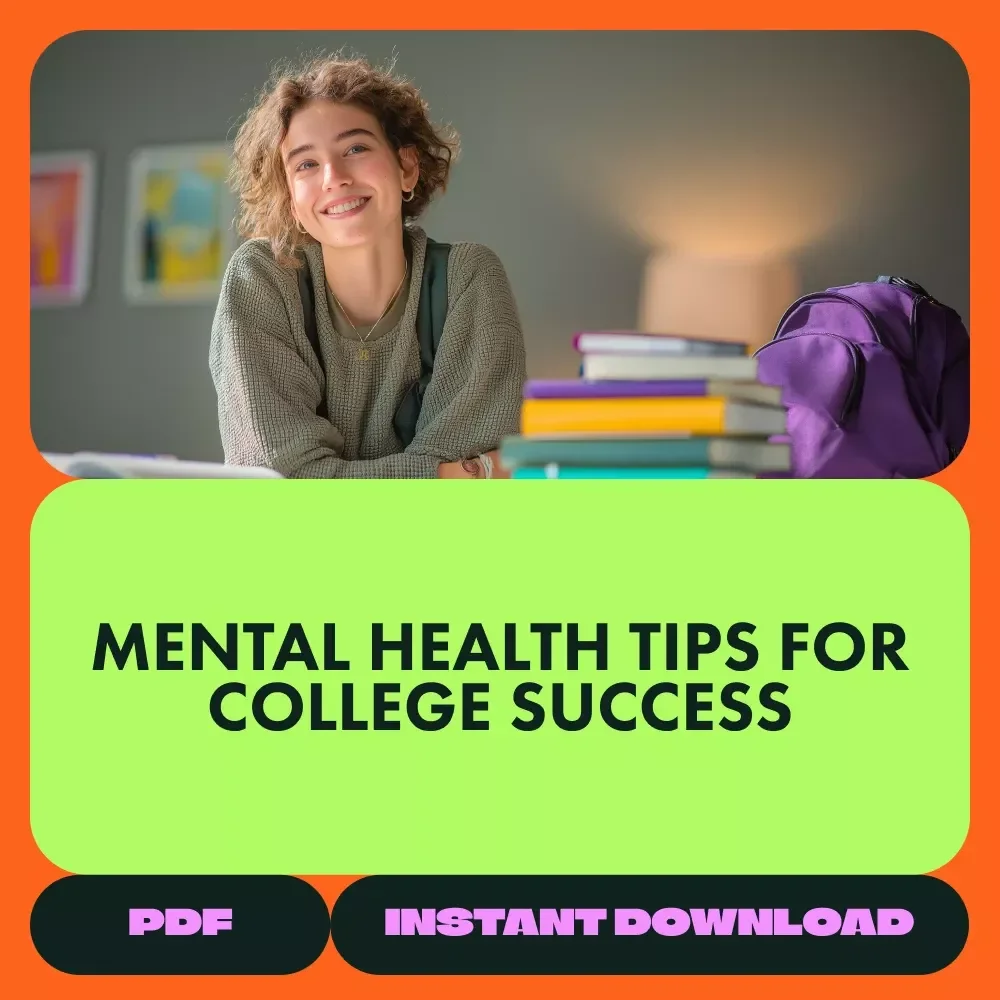 A Mental Health Bundle for Students to Succeed - 3-in-1 Guide, Checklist & eBooks