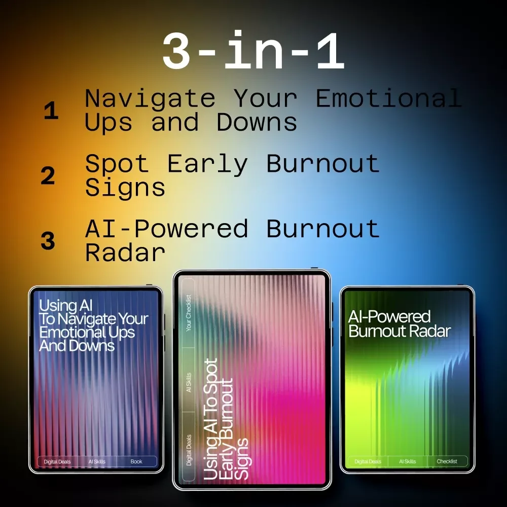 Burnout Awareness Toolkit Powered by AI | Bundle for ai-assisted burnout awareness and prevention