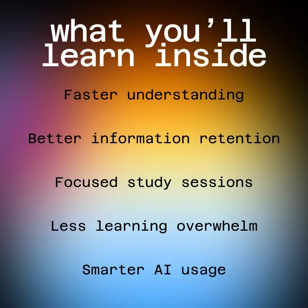 Focused Learning Toolkit with AI | 3-in-1 Bundle | how to use ai for learning support