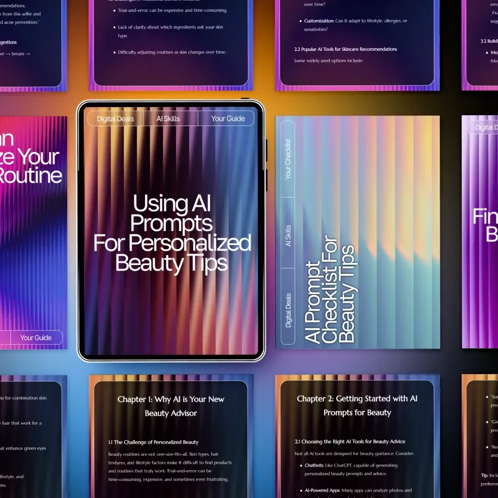 Personal Beauty Toolkit Powered by AI Insights | Personalized Beauty Recommendations Using AI