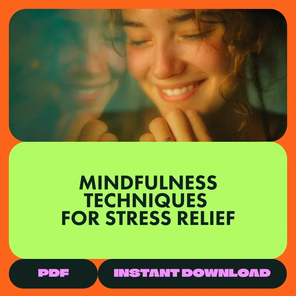 Mindfulness Pack for Stress Reduction - 5-in-1 Bundle of eBooks & Guides