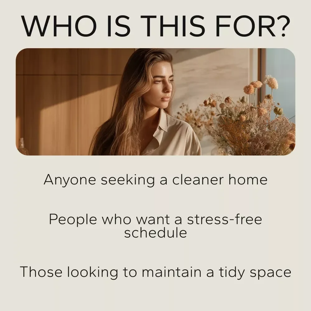 A Weekly Cleaning System That Works: A Digital Download Bundle for a Clean Home