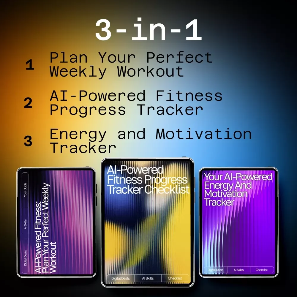 AI Bundle for Monitoring Gains, Recovery & More | AI Tools for Tracking Physical Health Progress