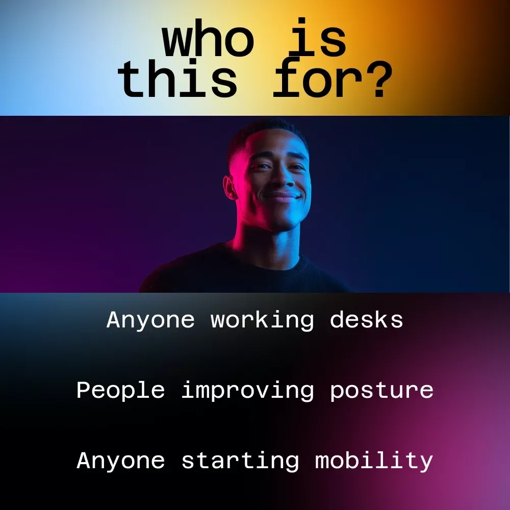 Your Everyday Posture & Mobility AI Toolkit | 3-in-1 ai support for mobility and posture routines
