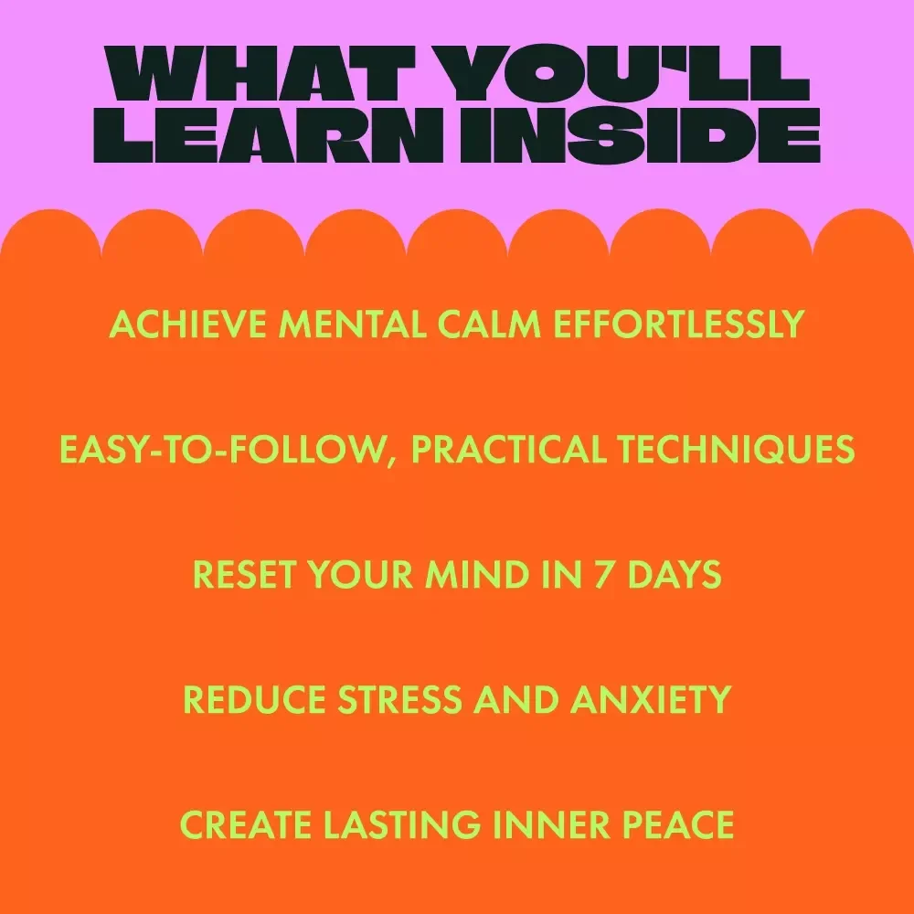 Relaxed Thinking Pack for Everyday Life - 3-in-1 Bundle of Mind Relaxation Guides, eBooks & Checklists