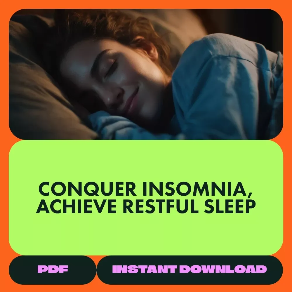 The Insomnia Recovery Toolkit for Deep Rest: 4-in-1 Bundle for Better Sleep