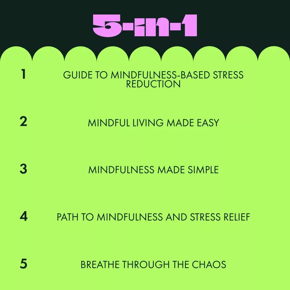 The Deep Calm Bundle for Stress Relief: 5-in-1 Digital Mindfulness Guides