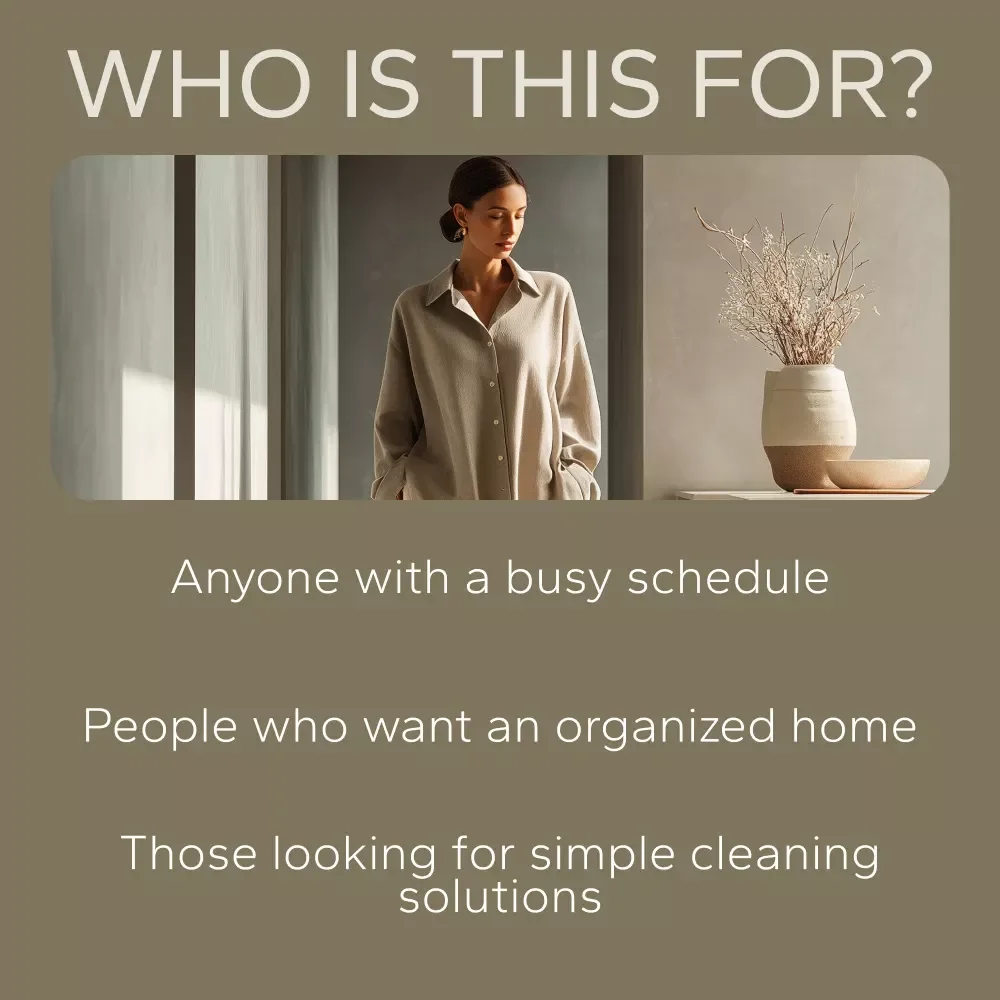 Smart Home Cleaning System for Every Day: 4-in-1 Bundle to Build Your Daily Cleaning Routine