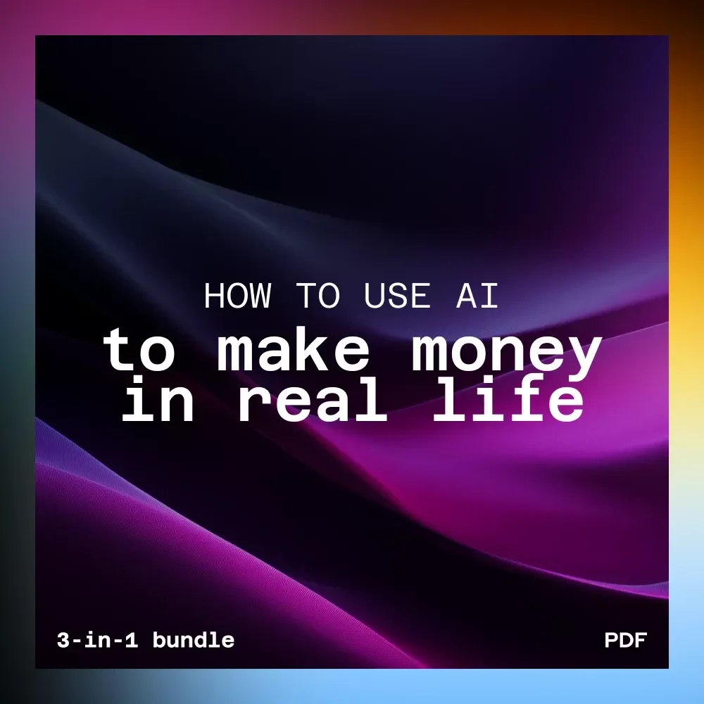 How to Use AI to Make Money in Real Life | 3-in-1 AI Income & Job Bundle