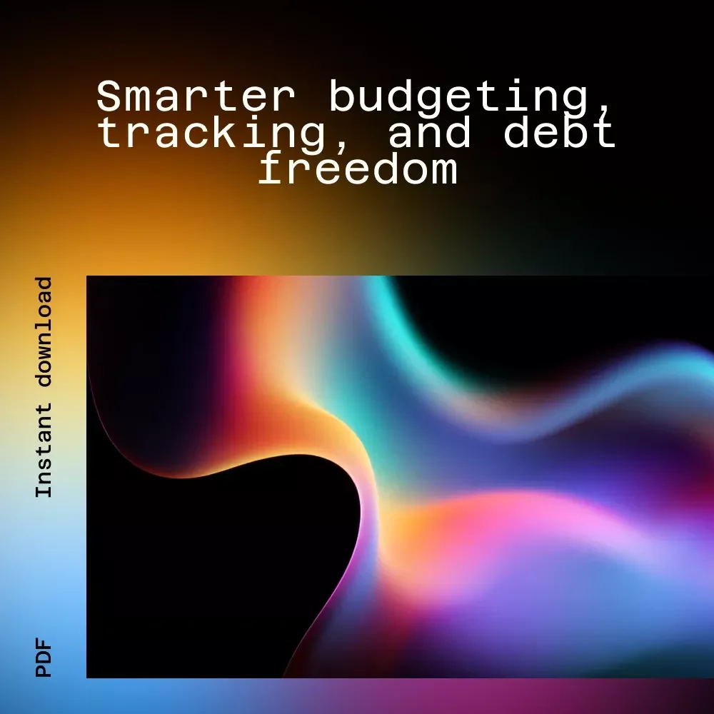 AI-Driven Budget & Goals Kit | ai for financial organization and planning 4-in-1 Bundle