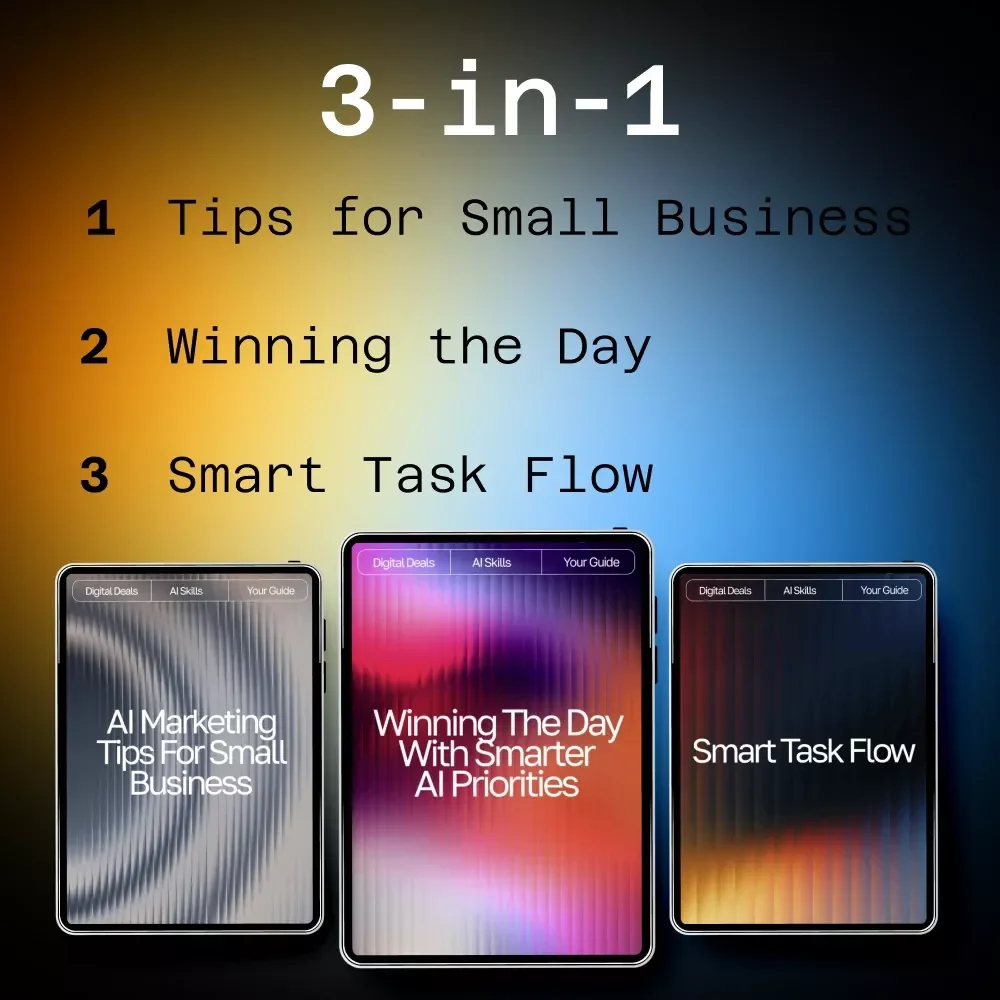 Business Focus Toolkit with AI Planning | 3-in-1 AI Productivity & Marketing Bundle