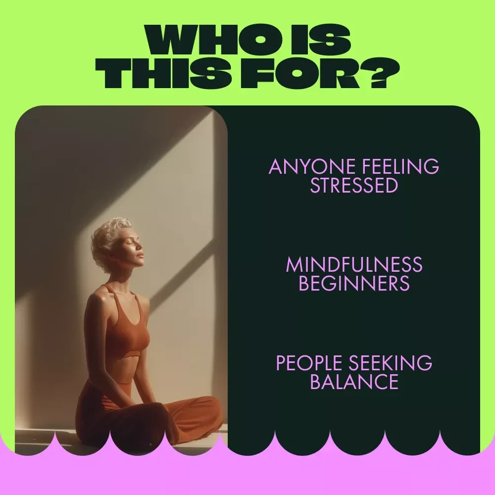 The Deep Calm Bundle for Stress Relief: 5-in-1 Digital Mindfulness Guides