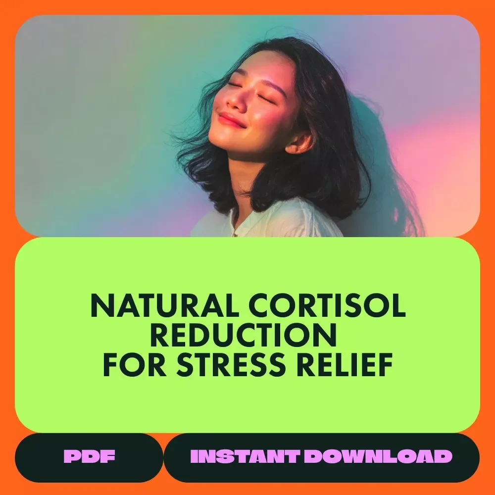 Low-Stress Living Bundle for Cortisol Control - 5-in-1 Digital Download Bundle